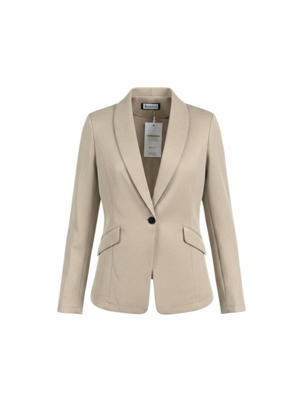 Elleven Womens Brown Single Button Blazer Size XL NWT
